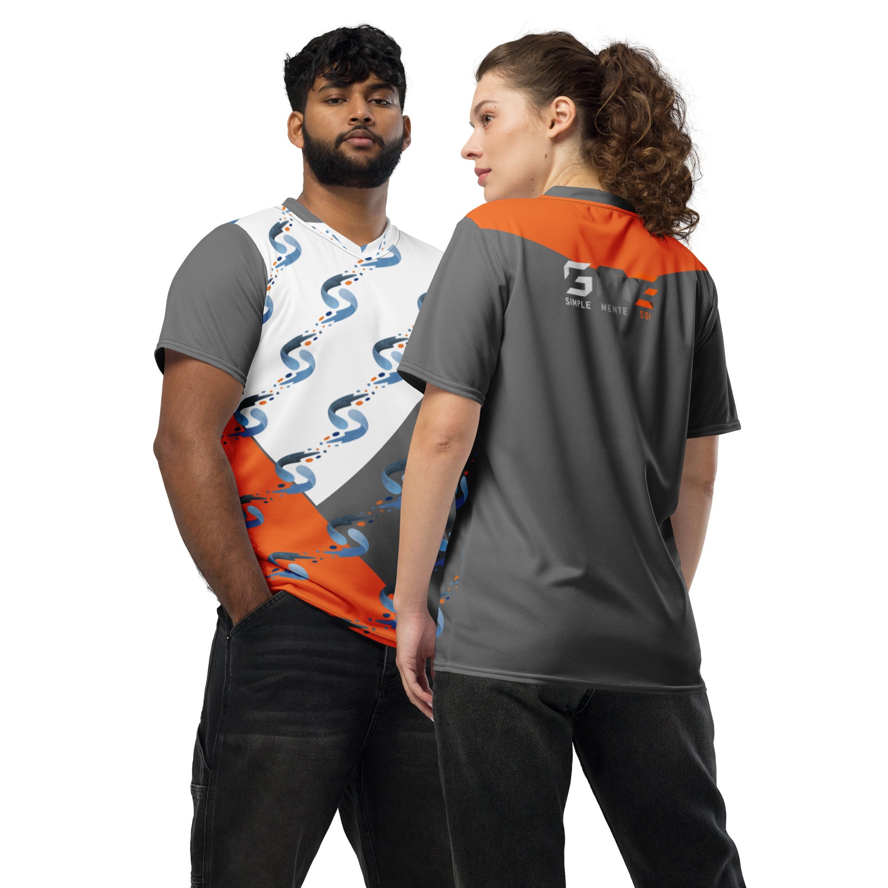 All-Over Print Recycled Unisex Sports Jersey